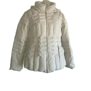 Calvin Klein Hooded 100% Down Puffer Jacket